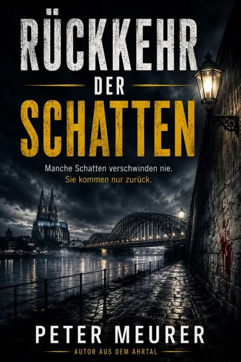 Buchcover Kriminalroman Rückkehr der Schatten