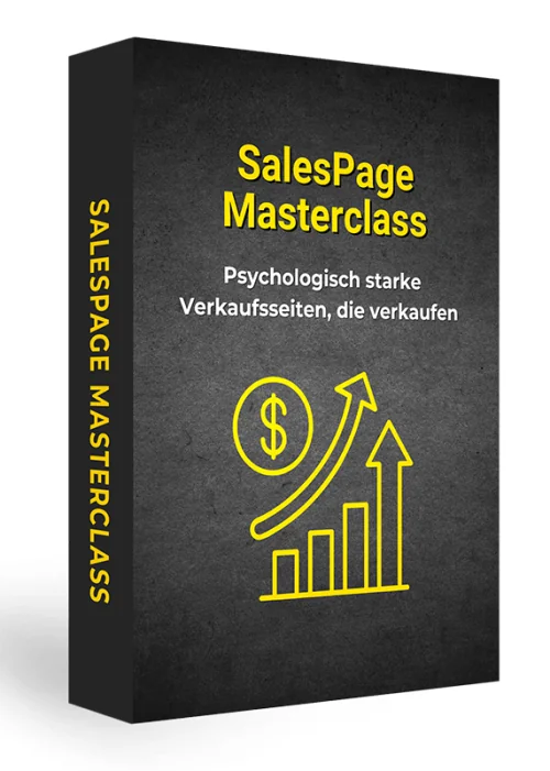 Produktbild SalesPage Masterclass von Eugen Grinschuk