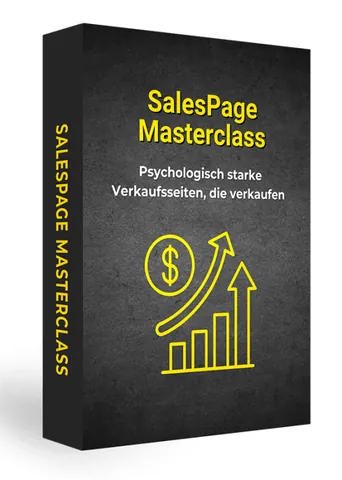 Produktbild SalesPage Masterclass von Eugen Grinschuk