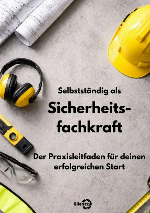 Produktbild E-Book Selbstständig als Sicherheitsfachkraft