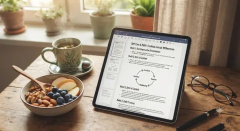 Produktbild Self-Care und Habit-Tracking Journal
