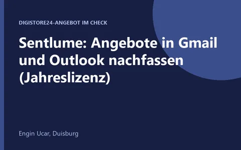 Produktbild Sentlume Browser-Erweiterung für Gmail und Outlook