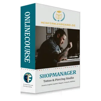 Produktbild Shopmanagement im Tattoo- und Piercingstudio (MfL.Academy)