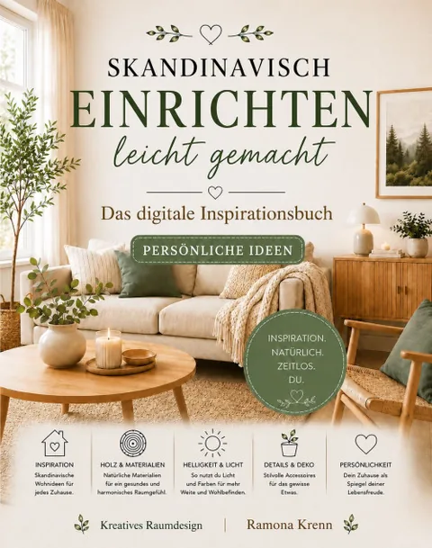 Produktbild Skandinavisch einrichten leicht gemacht, digitales Planungsbuch