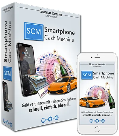 Produktbild Smartphone Cash Machine Gold