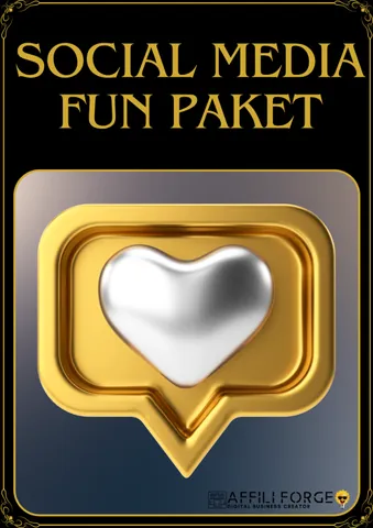 Produktbild von Social Media FUN-Paket von AffiliForge