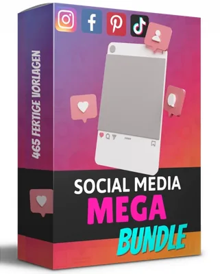 Bestellformular des Social Media Mega Bundle