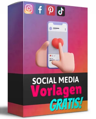 Bestellformular des Pakets GRATIS Social Media Vorlagen