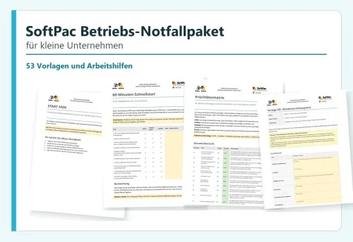 Produktbild SoftPac Betriebs-Notfallpaket