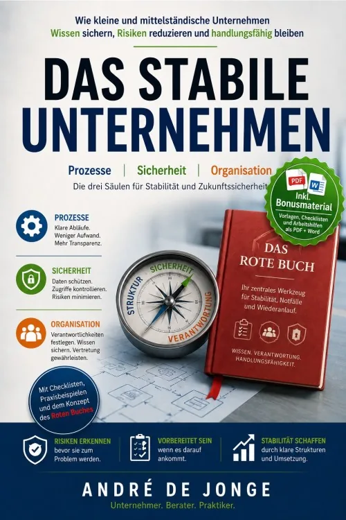 Cover Das stabile Unternehmen, Praxis- und Umsetzungspaket von SoftPac