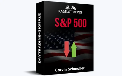 Produktbild der S&P 500 Daytrading-Signale von Corvin Schmoller bei Kagels Trading