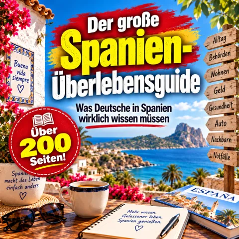 Cover des E-Books Der große Spanien-Überlebensguide von Nachrichten.es