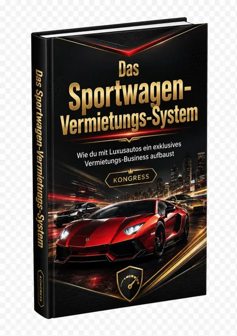 Cover des Ratgebers Das Sportwagen-Vermietungs-System
