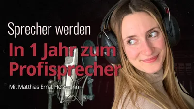 Produktbild Sprecher werden - In 1 Jahr zum Profisprecher, Intensiv (isid.de)