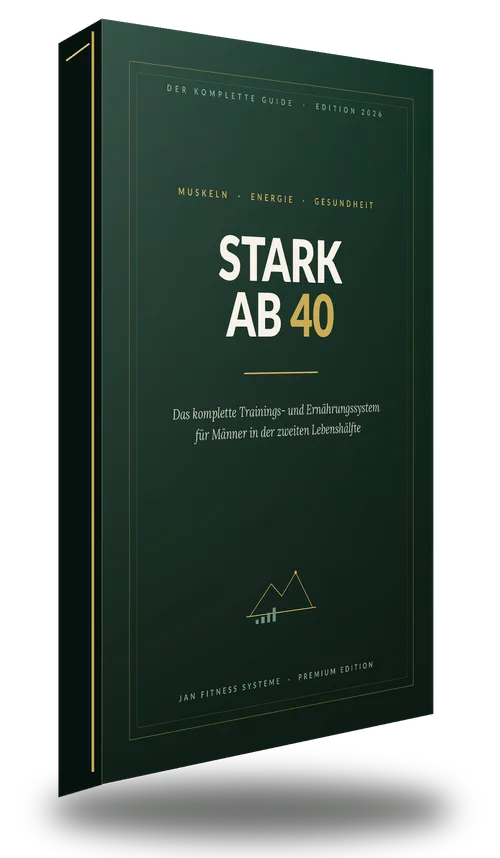 Titelbild des E-Books Stark ab 40 – Das komplette Trainings- und Ernährungssystem für Männer in der zweiten Lebenshälfte