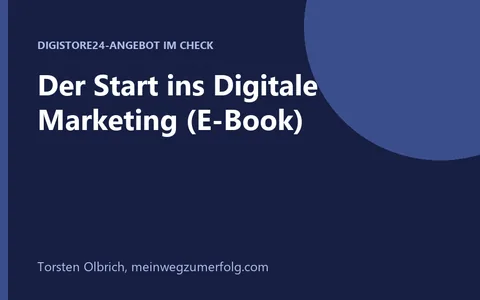E-Book Der Start ins Digitale Marketing