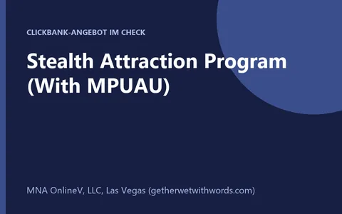 Angebot Stealth Attraction Program