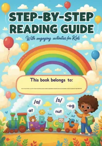 Titelbild des Phonics-E-Books Step-By-Step Reading Guide
