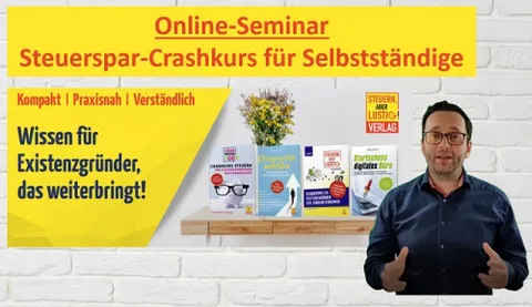 Produktbild Steuerspar-Crashkurs für Selbstständige