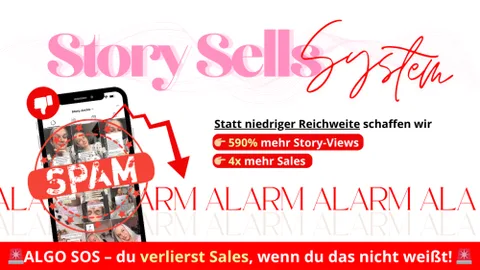 Produktbild Story-Sells-System Kurs für Instagram-Storys