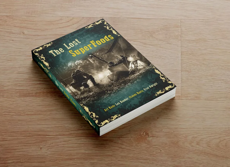 Cover des Überlebensratgebers The Lost Superfoods von Claude Davis