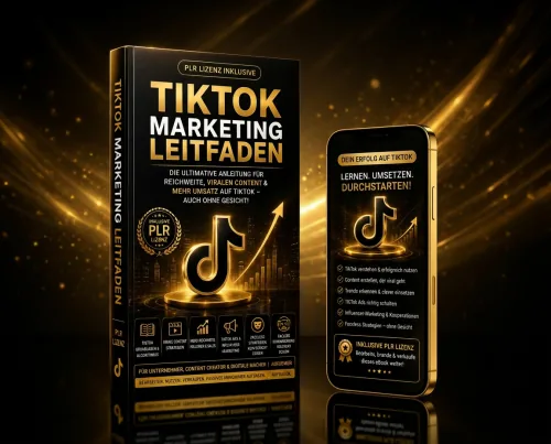 Platzhalterbild für den TikTok Marketing Leitfaden mit PLR Lizenz