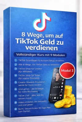 Produktbild TikTok Masterclass Modul 3: TikTok Shop für Creator