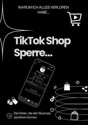 Produktbild TikTok Shop Sperre: die 3 Fehler