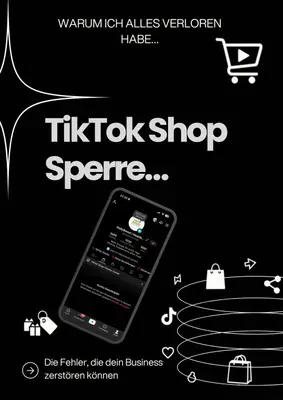 Produktbild TikTok Shop Sperre: die 3 Fehler