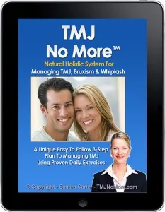 E-Book TMJ No More auf einem Tablet
