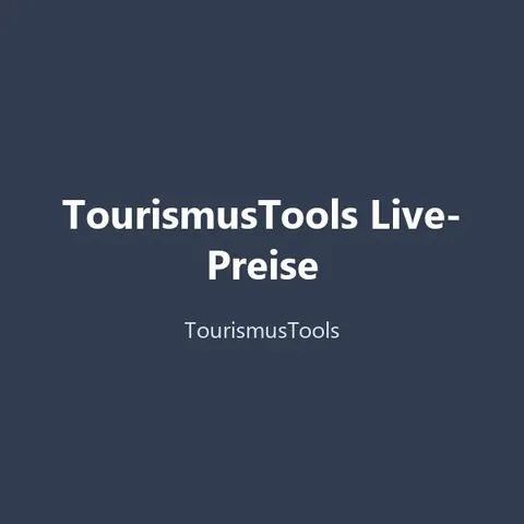Produktbild TourismusTools Live-Preise (Preisvergleich für Hotels, Abo)