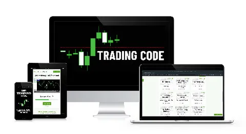 Titelbild des Trading-Code Praxiskurses für Einsteiger