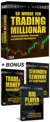 Titelbild des Komplettpakets So wurde ich Trading Millionär