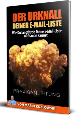 Produktbild Der Urknall Deiner E-Mail-Liste
