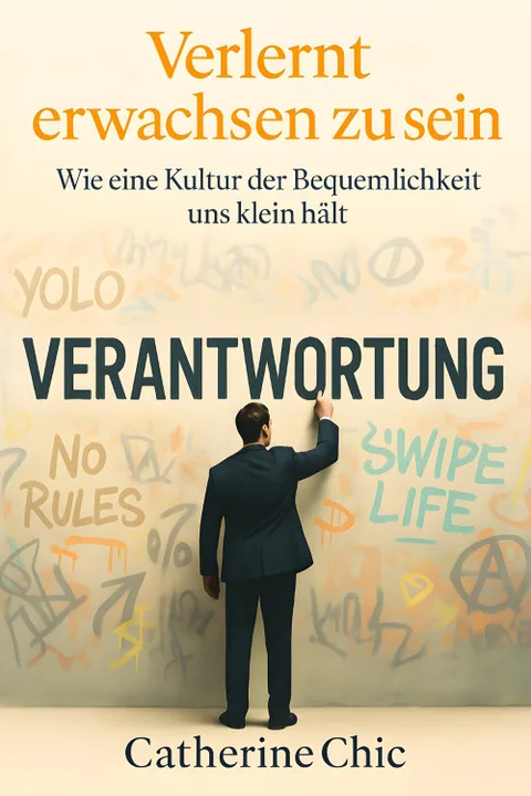 Buchcover Verlernt erwachsen zu sein von Catherine Chic