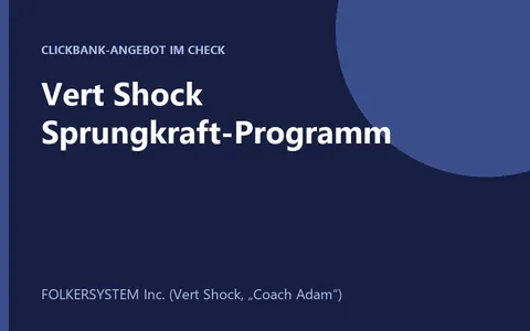 Produktbild Vert Shock Sprungkraft-Programm