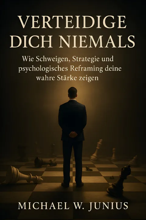 Buchcover Verteidige dich niemals von Michael W. Junius