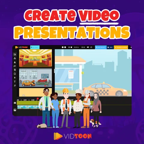 Produktbild VidToon 2.1, Software für 2D-Animationsvideos
