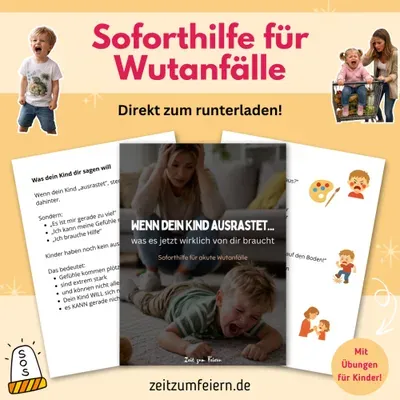Produktbild Wenn dein Kind ausrastet: Soforthilfe für Wutanfälle