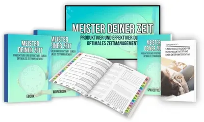 Produktbild White-Label-Kurs-Bundle: Meister deiner Zeit