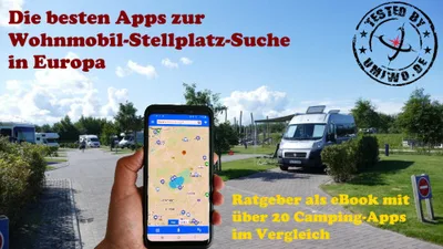 Produktbild Die besten Apps zur Wohnmobil-Stellplatz-Suche in Europa (UMIWO)