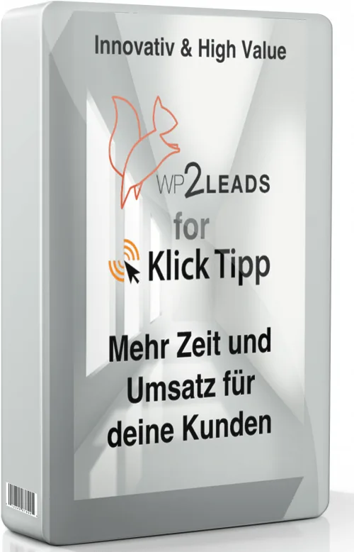 WP2Leads Plugin verbindet WordPress mit Klick-Tipp