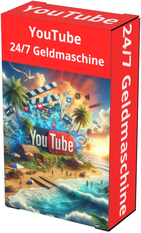 Produktbild YouTube: Deine 24/7 Geldmaschine