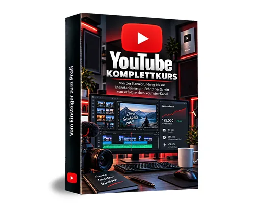 Produktbild Youtube Komplettkurs (Videokurs)