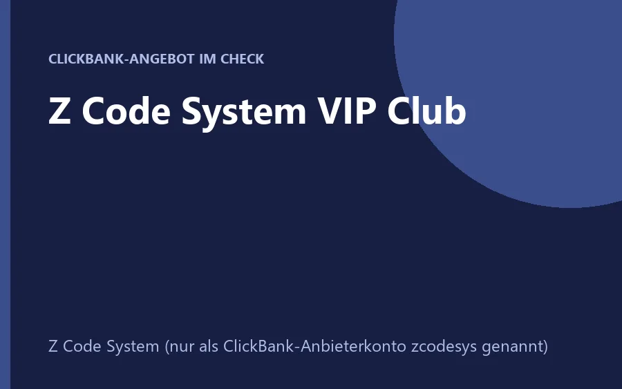 Mitgliedschaft Z Code System VIP Club
