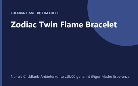 Angebot Zodiac Twin Flame Bracelet