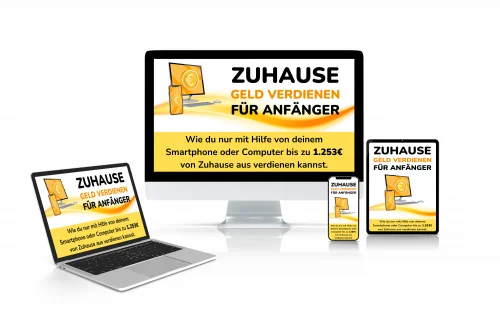 Produktbild Zuhause Geld verdienen für Anfänger auf mehreren Geräten