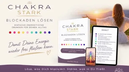 Titelbild des Workbooks Zurück in Deine Kraft von chakra-stark.de