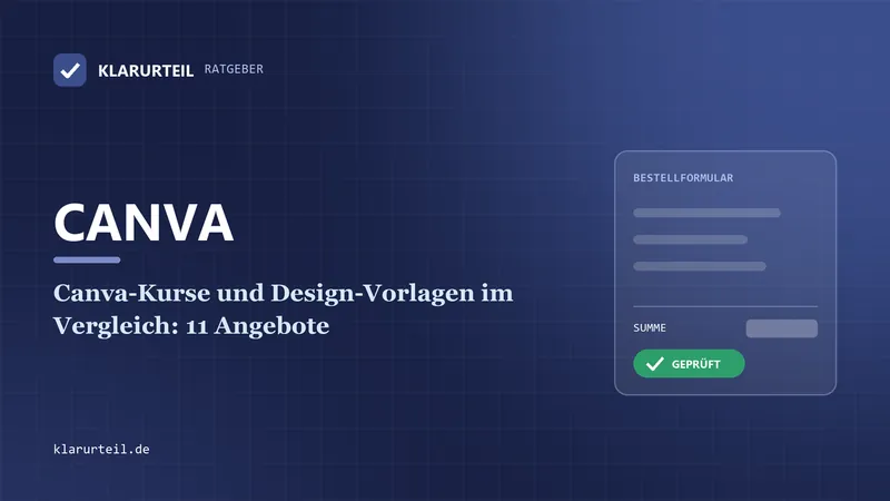 Canva-Kurse und Design-Vorlagen im Vergleich: 11 Angebote